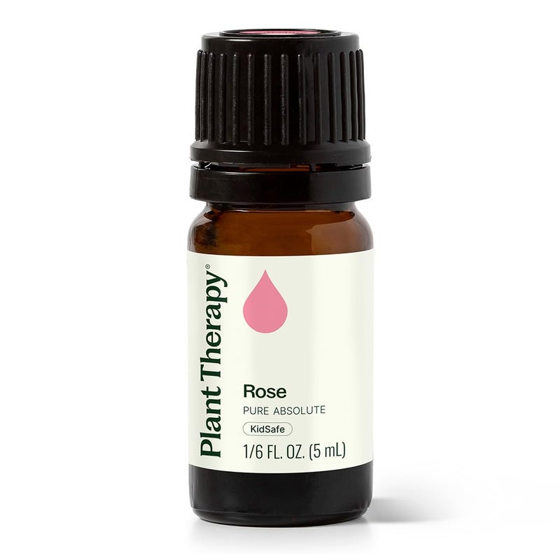 Plant Therapy Rose Absolute Essential Oil 100% Pure, Undiluted, Natural Aromatherapy, Therapeutic Grade 5 mL (1/6 oz) - Image 1